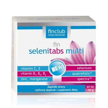 SELENITABS MULTI  (Selen, cynk, mangan i witamina C, witamina E, witaminy B, kwas foliowy)