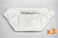 Maseczka dla zdrowia - 3 szt - bez zaworu